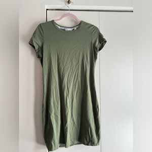 Olive Calvin Klein dress